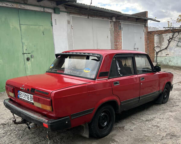 ВАЗ 2107 1988 в Хмельницком на Automoto.ua Красный ВАЗ 2107, объемом двигателя 1.3 л и пробегом 246 тыс. км за 500 $, фото 4 на Automoto.ua