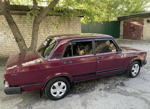 Червоний ВАЗ 2107, об'ємом двигуна 0 л та пробігом 80 тис. км за 596 $, фото 6 на Automoto.ua