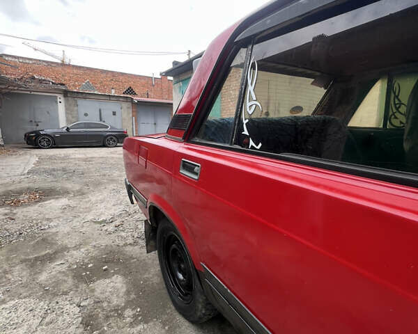 ВАЗ 2107 1988 в Хмельницком на Automoto.ua Красный ВАЗ 2107, объемом двигателя 1.3 л и пробегом 246 тыс. км за 500 $, фото 15 на Automoto.ua
