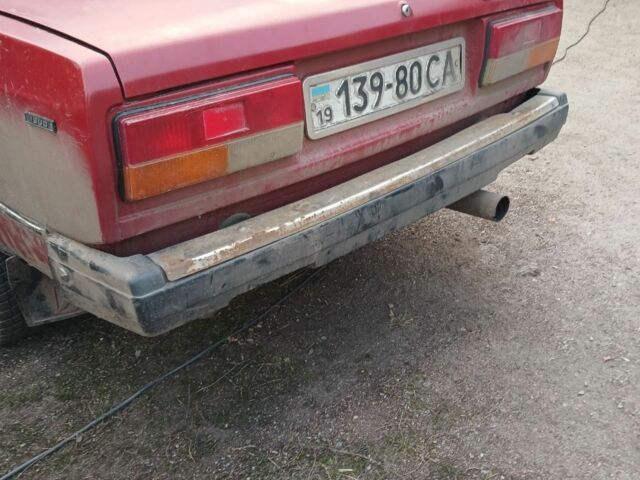 Червоний ВАЗ 2107, об'ємом двигуна 1 л та пробігом 225 тис. км за 594 $, фото 8 на Automoto.ua