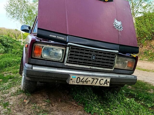 Красный ВАЗ 2107, объемом двигателя 1.5 л и пробегом 0 тыс. км за 960 $, фото 8 на Automoto.ua