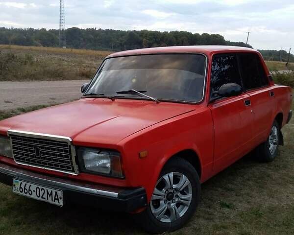 Красный ВАЗ 2107, объемом двигателя 0 л и пробегом 35 тыс. км за 407 $, фото 7 на Automoto.ua