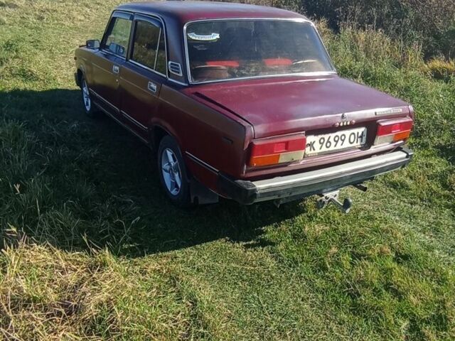 Красный ВАЗ 2107, объемом двигателя 1.5 л и пробегом 640 тыс. км за 861 $, фото 4 на Automoto.ua