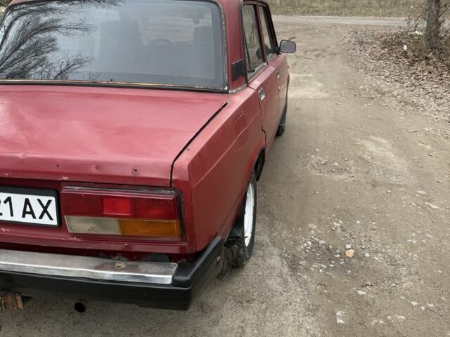 Красный ВАЗ 2107, объемом двигателя 1.5 л и пробегом 50 тыс. км за 709 $, фото 5 на Automoto.ua