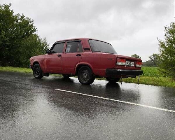 ВАЗ 2107 1989 в Каменце-Подольском на Automoto.ua Красный ВАЗ 2107, объемом двигателя 1.5 л и пробегом 94 тыс. км за 486 $, фото 7 на Automoto.ua