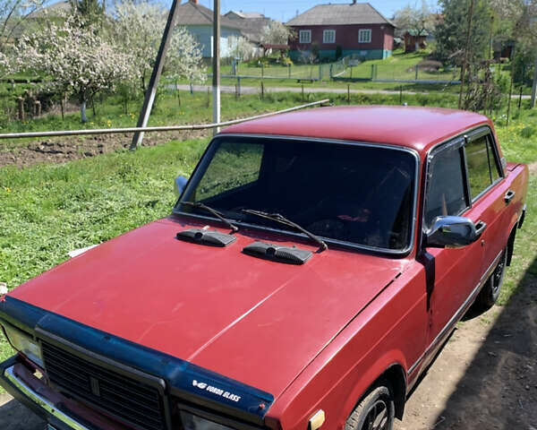 Красный ВАЗ 2107, объемом двигателя 1.3 л и пробегом 70 тыс. км за 325 $, фото 1 на Automoto.ua