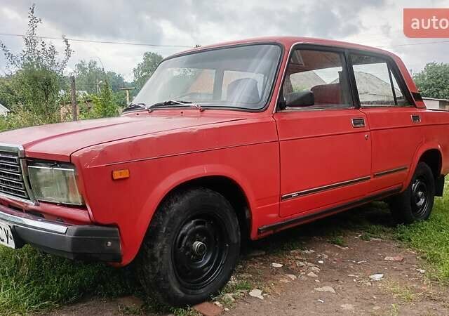 Червоний ВАЗ 2107, об'ємом двигуна 1.5 л та пробігом 100 тис. км за 622 $, фото 5 на Automoto.ua