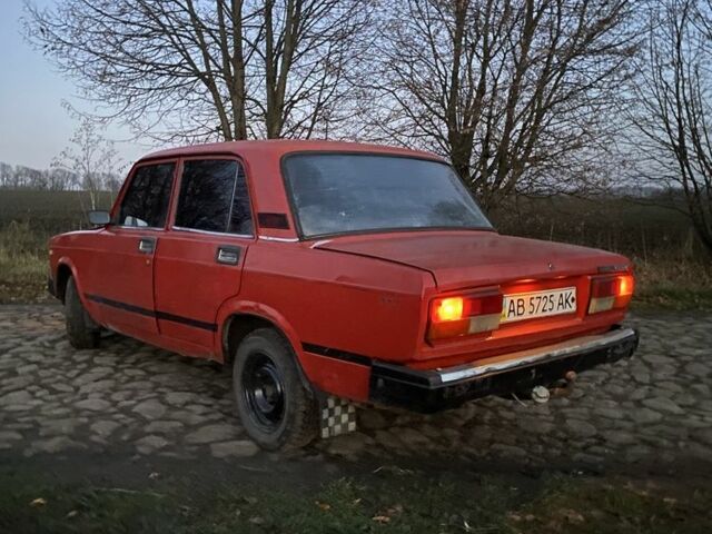 Красный ВАЗ 2107, объемом двигателя 1.5 л и пробегом 55 тыс. км за 474 $, фото 3 на Automoto.ua