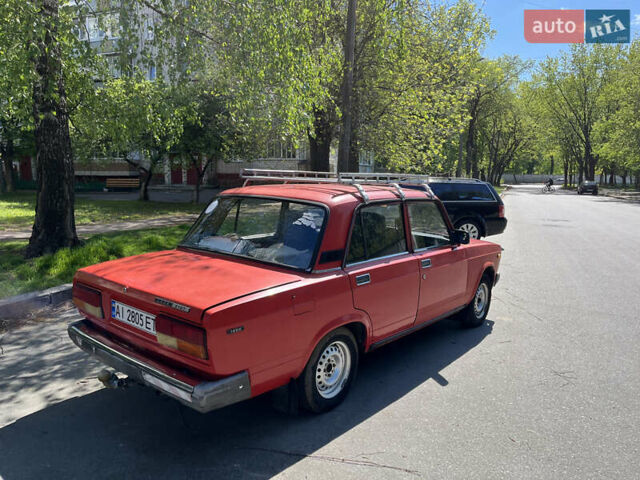 Червоний ВАЗ 2107, об'ємом двигуна 1.45 л та пробігом 150 тис. км за 1100 $, фото 4 на Automoto.ua