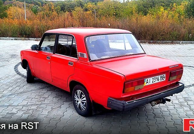 Червоний ВАЗ 2107, об'ємом двигуна 1.5 л та пробігом 66 тис. км за 850 $, фото 4 на Automoto.ua