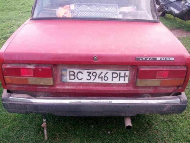 Червоний ВАЗ 2107, об'ємом двигуна 1.5 л та пробігом 60 тис. км за 379 $, фото 5 на Automoto.ua