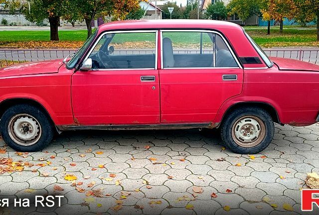 Червоний ВАЗ 2107, об'ємом двигуна 1.5 л та пробігом 104 тис. км за 520 $, фото 1 на Automoto.ua