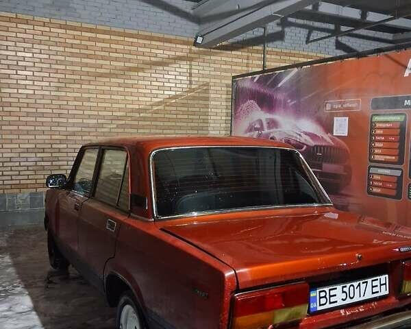 Красный ВАЗ 2107, объемом двигателя 1.58 л и пробегом 100 тыс. км за 850 $, фото 1 на Automoto.ua