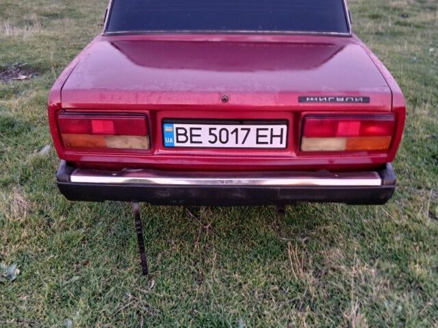 Красный ВАЗ 2107, объемом двигателя 0 л и пробегом 369 тыс. км за 580 $, фото 4 на Automoto.ua