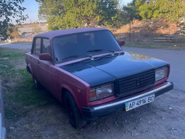 Красный ВАЗ 2107, объемом двигателя 0 л и пробегом 50 тыс. км за 466 $, фото 1 на Automoto.ua