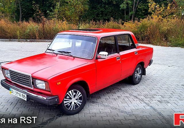 Червоний ВАЗ 2107, об'ємом двигуна 1.5 л та пробігом 66 тис. км за 850 $, фото 5 на Automoto.ua