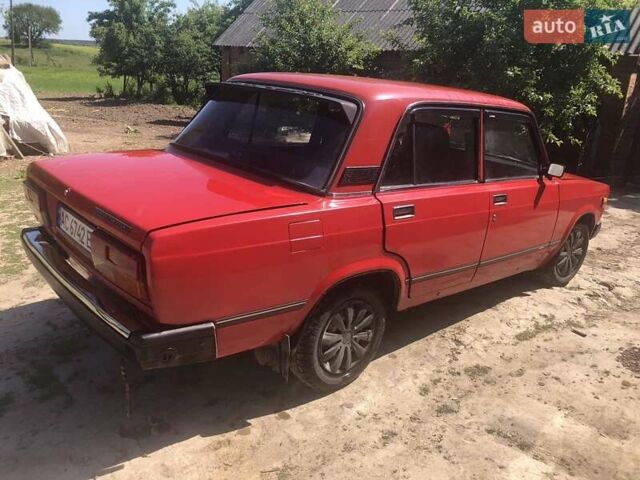 Красный ВАЗ 2107, объемом двигателя 1.3 л и пробегом 90 тыс. км за 839 $, фото 6 на Automoto.ua