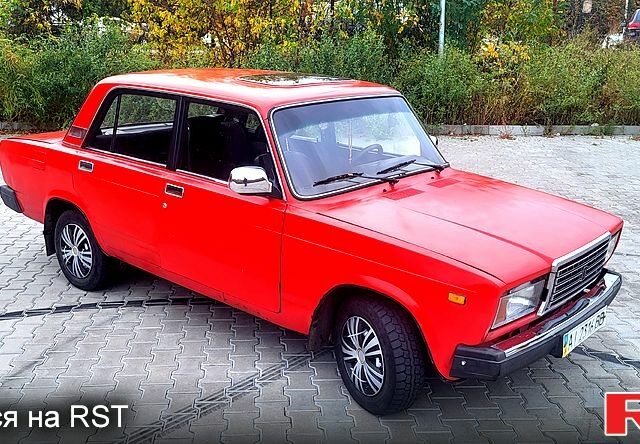 Червоний ВАЗ 2107, об'ємом двигуна 1.5 л та пробігом 66 тис. км за 850 $, фото 1 на Automoto.ua