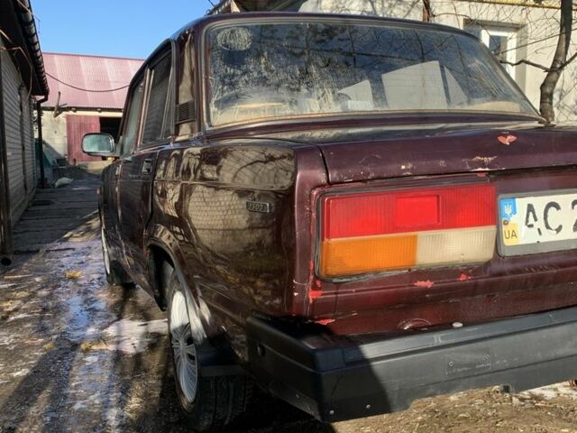 Красный ВАЗ 2107, объемом двигателя 0 л и пробегом 80 тыс. км за 400 $, фото 7 на Automoto.ua