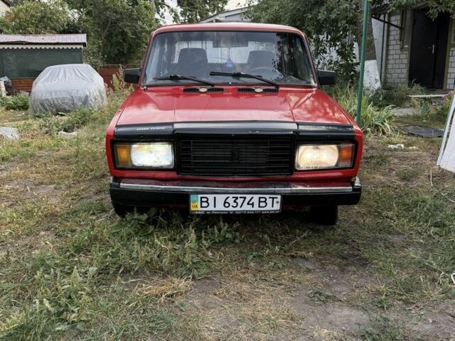 ВАЗ 2107 1991 у Миргороде на Automoto.ua Червоний ВАЗ 2107, об'ємом двигуна 1.5 л та пробігом 30 тис. км за 950 $, фото 9 на Automoto.ua