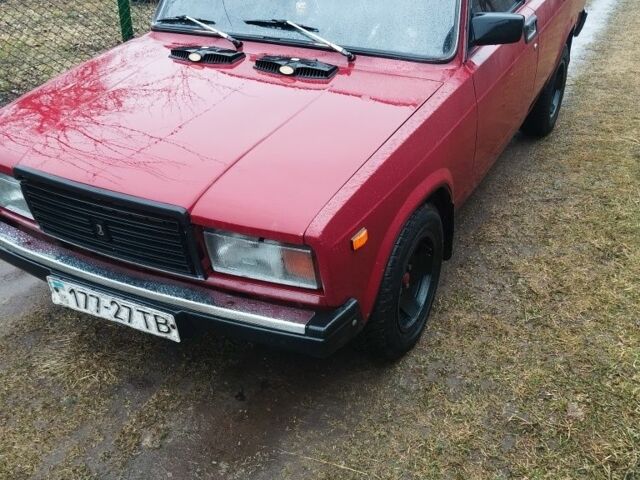 Красный ВАЗ 2107, объемом двигателя 0 л и пробегом 160 тыс. км за 33000 $, фото 5 на Automoto.ua