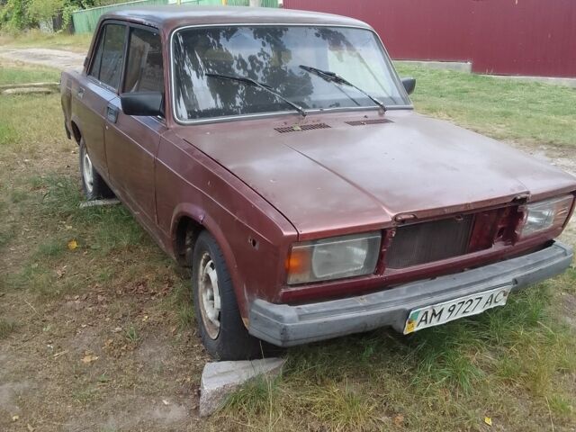 Червоний ВАЗ 2107, об'ємом двигуна 1.5 л та пробігом 94 тис. км за 303 $, фото 1 на Automoto.ua