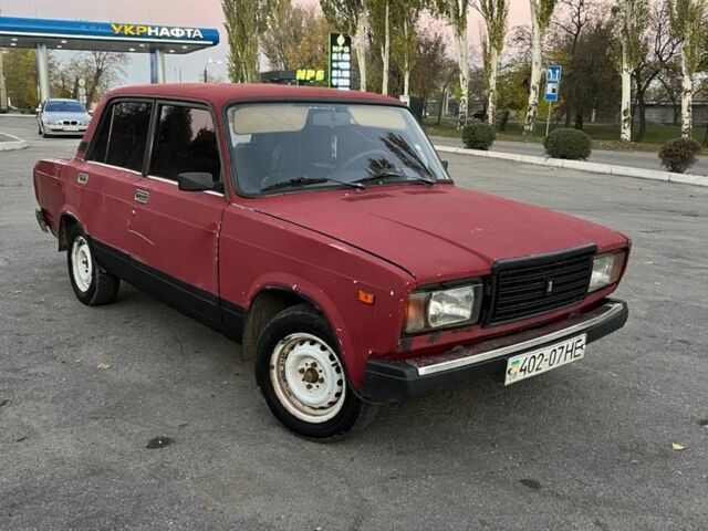 Червоний ВАЗ 2107, об'ємом двигуна 1.5 л та пробігом 855 тис. км за 430 $, фото 3 на Automoto.ua