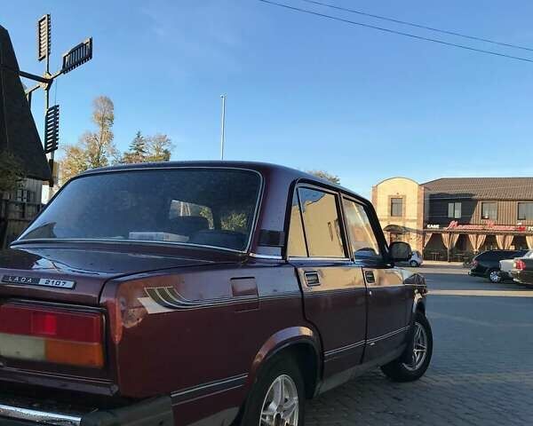 Красный ВАЗ 2107, объемом двигателя 1.6 л и пробегом 376 тыс. км за 1500 $, фото 8 на Automoto.ua