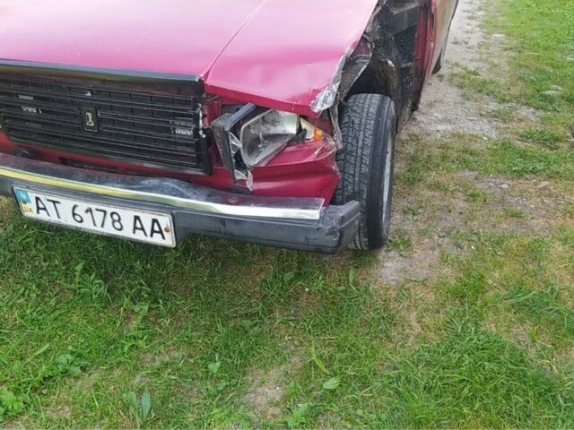 Красный ВАЗ 2107, объемом двигателя 1.6 л и пробегом 1 тыс. км за 600 $, фото 4 на Automoto.ua