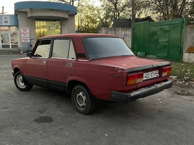 Червоний ВАЗ 2107, об'ємом двигуна 1.5 л та пробігом 855 тис. км за 430 $, фото 1 на Automoto.ua