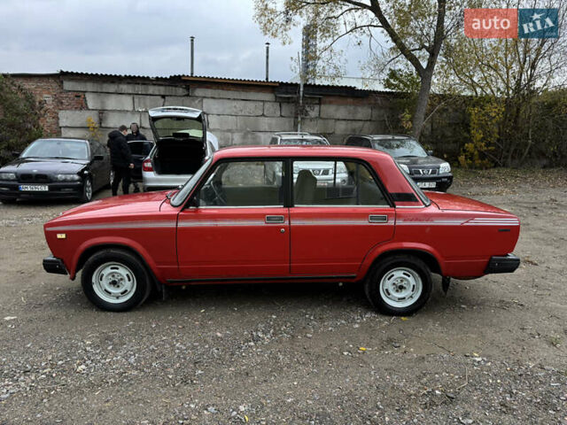 ВАЗ 2107 1991 в Виннице на Automoto.ua Красный ВАЗ 2107, объемом двигателя 1.3 л и пробегом 124 тыс. км за 1750 $, фото 3 на Automoto.ua