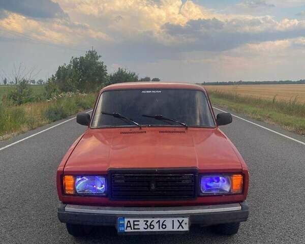 Красный ВАЗ 2107, объемом двигателя 1.5 л и пробегом 92 тыс. км за 831 $, фото 7 на Automoto.ua