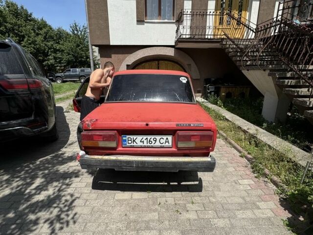 Красный ВАЗ 2107, объемом двигателя 1.3 л и пробегом 20 тыс. км за 399 $, фото 18 на Automoto.ua