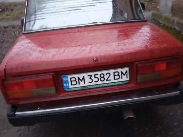 Красный ВАЗ 2107, объемом двигателя 1.5 л и пробегом 1000 тыс. км за 1000 $, фото 3 на Automoto.ua
