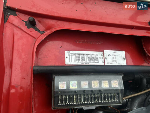 Красный ВАЗ 2107, объемом двигателя 1.45 л и пробегом 35 тыс. км за 1600 $, фото 14 на Automoto.ua