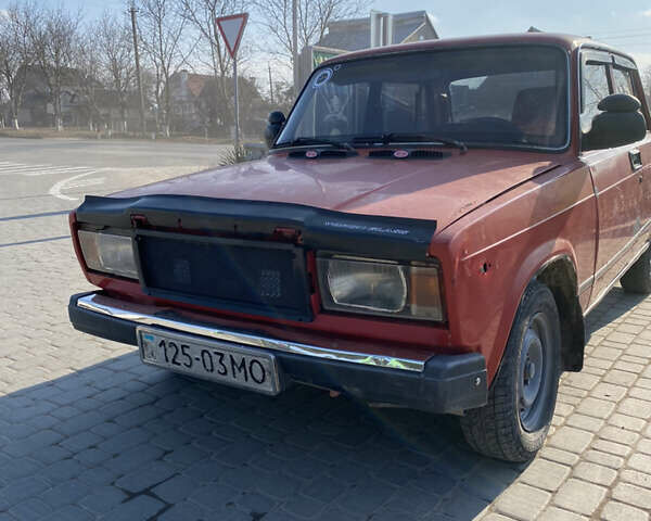 Красный ВАЗ 2107, объемом двигателя 0 л и пробегом 30 тыс. км за 385 $, фото 1 на Automoto.ua