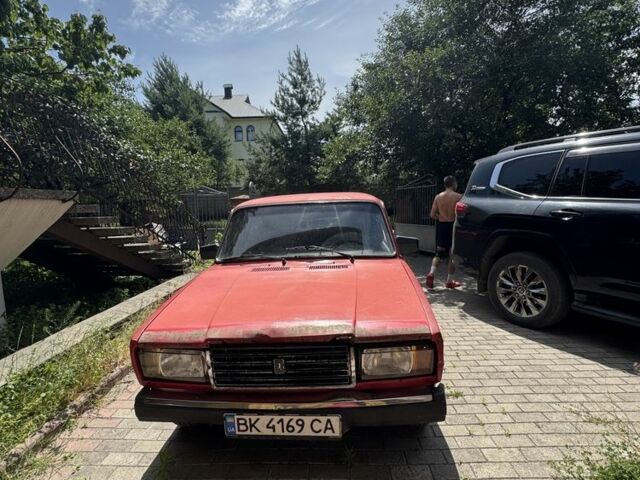 Красный ВАЗ 2107, объемом двигателя 1.3 л и пробегом 20 тыс. км за 399 $, фото 17 на Automoto.ua