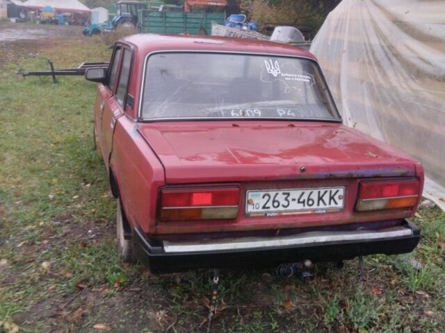 Червоний ВАЗ 2107, об'ємом двигуна 0 л та пробігом 1 тис. км за 363 $, фото 1 на Automoto.ua