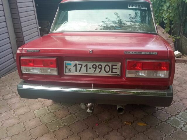 Червоний ВАЗ 2107, об'ємом двигуна 1.5 л та пробігом 790 тис. км за 1100 $, фото 9 на Automoto.ua