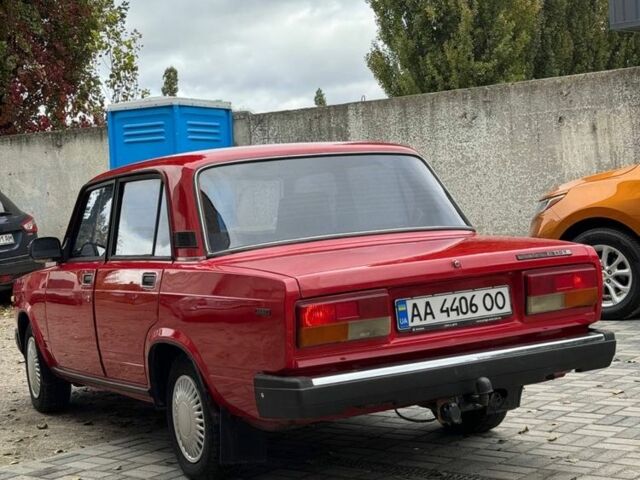 Красный ВАЗ 2107, объемом двигателя 1.5 л и пробегом 155 тыс. км за 1900 $, фото 1 на Automoto.ua