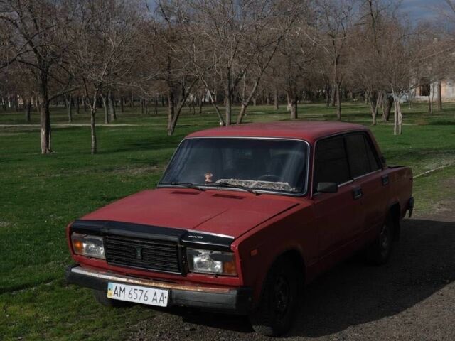 Красный ВАЗ 2107, объемом двигателя 0 л и пробегом 57 тыс. км за 18000 $, фото 8 на Automoto.ua