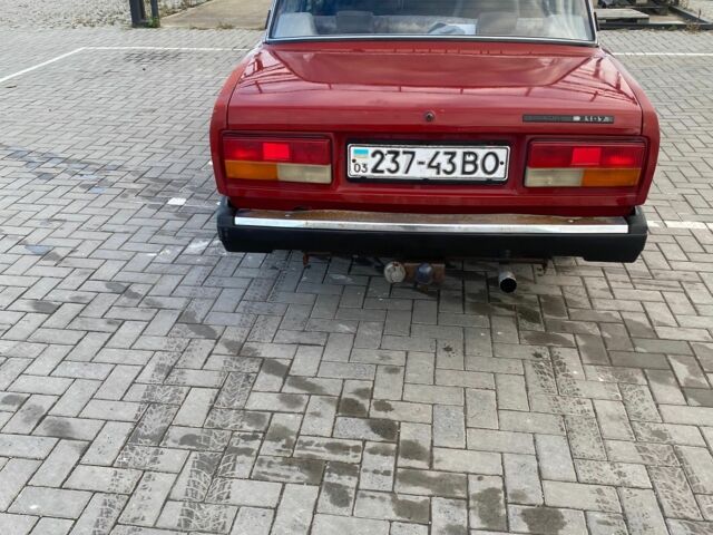 Красный ВАЗ 2107, объемом двигателя 1.5 л и пробегом 49 тыс. км за 650 $, фото 3 на Automoto.ua