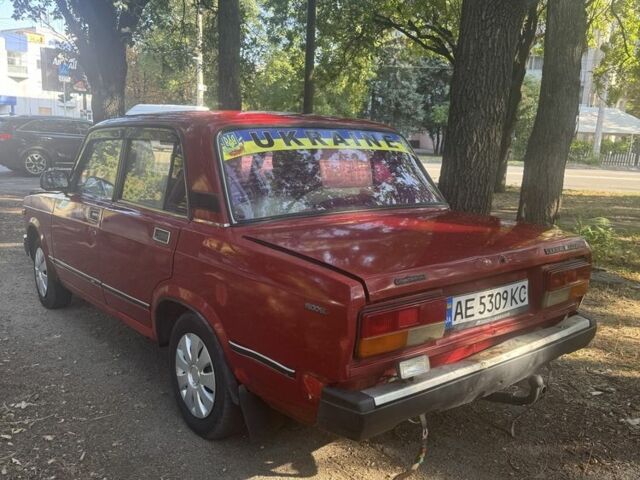 Красный ВАЗ 2107, объемом двигателя 1.5 л и пробегом 100 тыс. км за 550 $, фото 6 на Automoto.ua