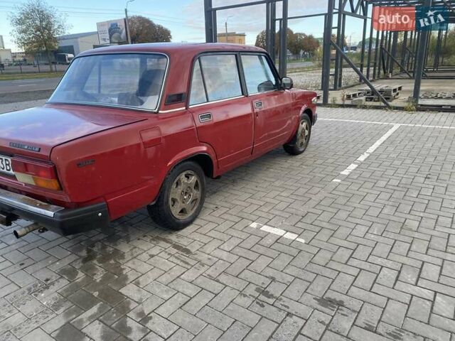 Красный ВАЗ 2107, объемом двигателя 1.5 л и пробегом 49 тыс. км за 650 $, фото 3 на Automoto.ua