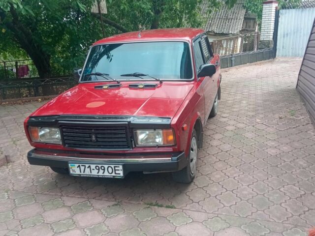 Червоний ВАЗ 2107, об'ємом двигуна 1.5 л та пробігом 790 тис. км за 1100 $, фото 3 на Automoto.ua