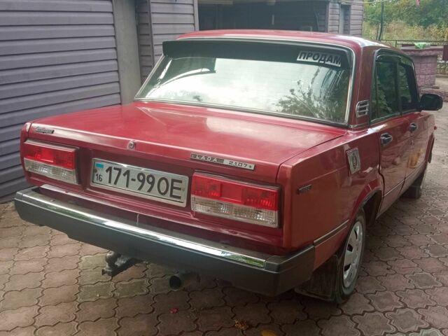 Червоний ВАЗ 2107, об'ємом двигуна 1.5 л та пробігом 790 тис. км за 1100 $, фото 8 на Automoto.ua