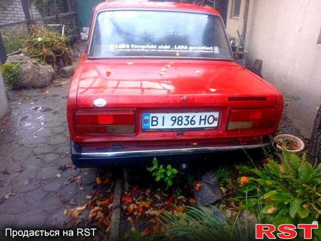 Красный ВАЗ 2107, объемом двигателя 1.5 л и пробегом 0 тыс. км за 850 $, фото 1 на Automoto.ua