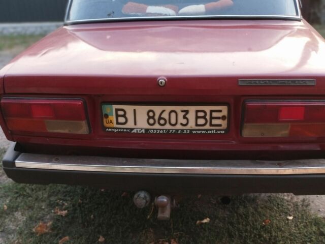 Красный ВАЗ 2107, объемом двигателя 0 л и пробегом 100 тыс. км за 1000 $, фото 2 на Automoto.ua
