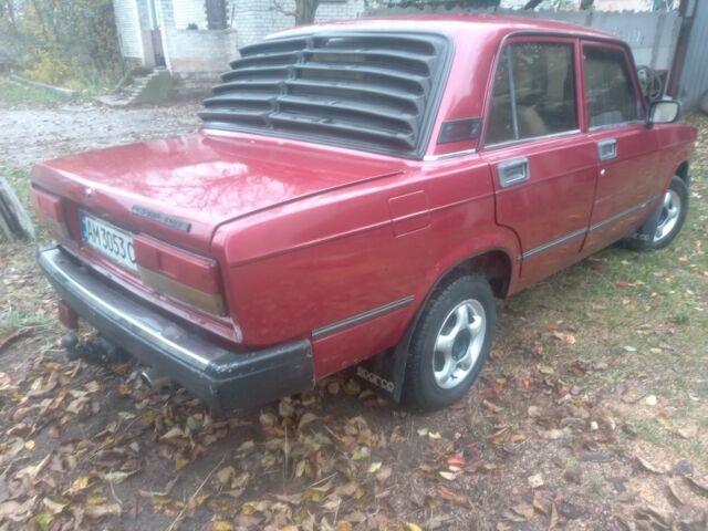 Червоний ВАЗ 2107, об'ємом двигуна 1.5 л та пробігом 1 тис. км за 650 $, фото 5 на Automoto.ua