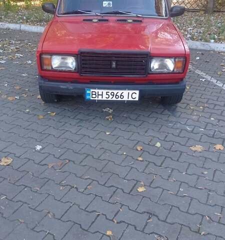 Червоний ВАЗ 2107, об'ємом двигуна 1.5 л та пробігом 185 тис. км за 1400 $, фото 3 на Automoto.ua